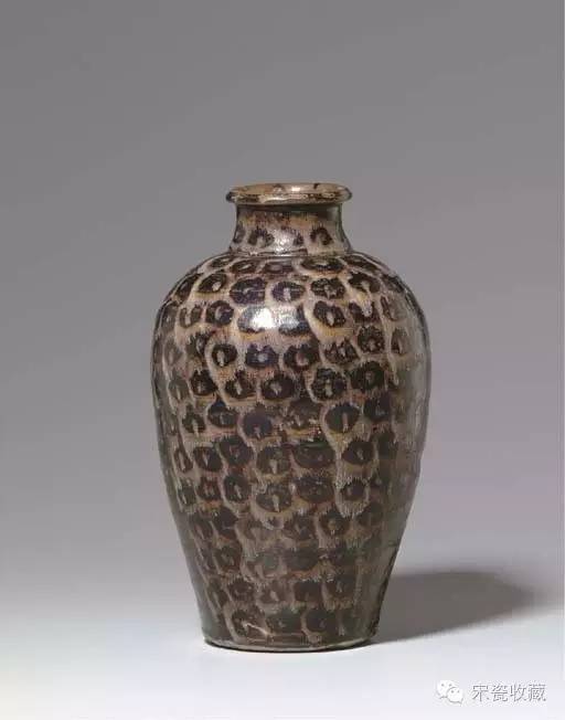 中国宋時代黑釉梅瓶 - 花瓶