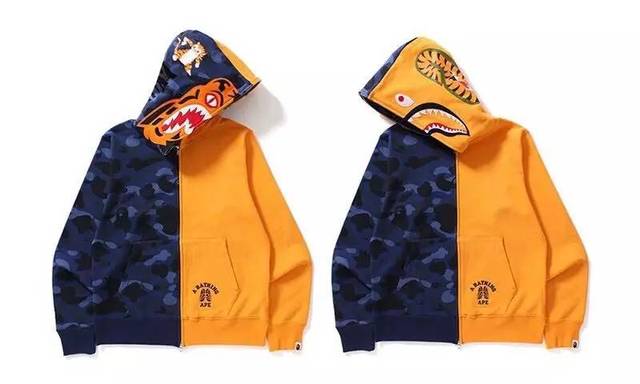 虎头”10年，A BATHING APE 别注系列TIGER SHARK 登场_手机搜狐网