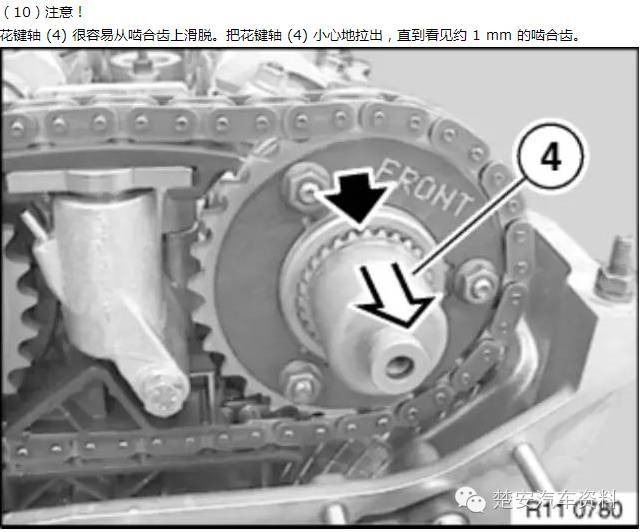 宝马n54发动机正时图图片