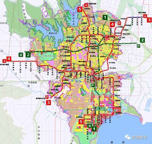 轨道交通淮南及这些城市将要通地铁啦