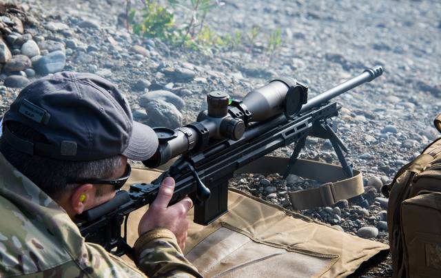 芬兰t3狙击步枪图片