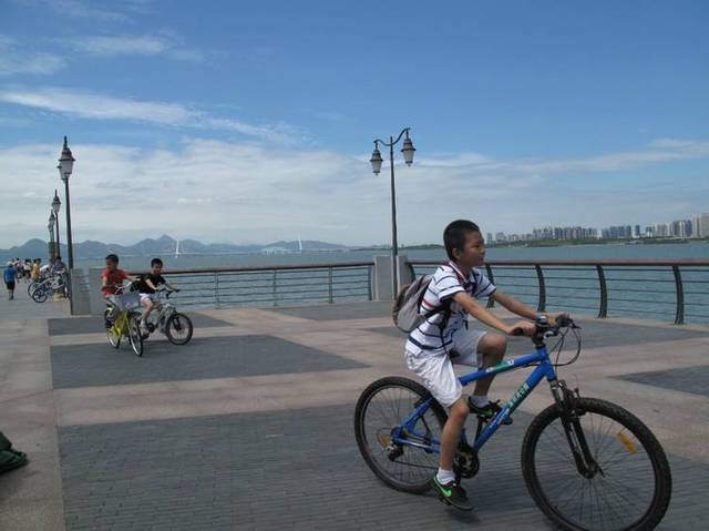 深圳可以骑单车的公园图片