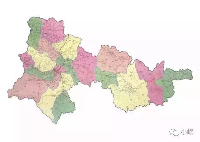 岷县区域地图图片