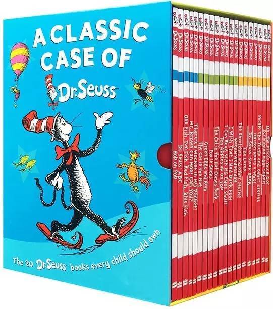 预告| 收藏级原版进口Dr. Seuss苏斯博士20册经典故事集_手机搜狐网