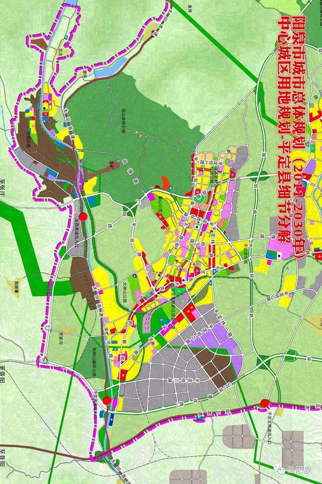 阳泉市最新规划图图片