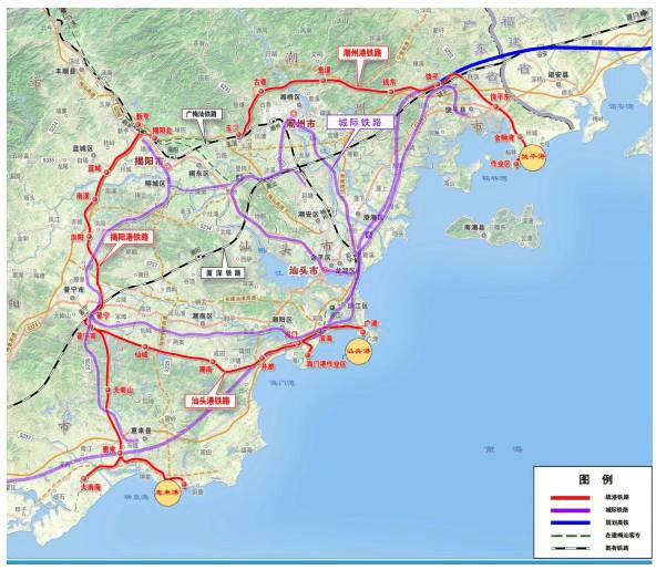 潮汕地区将以汕头为中心建7条轻轨,粤西也有!