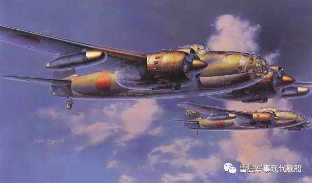 银河轰炸机的代号为p1y,是日本海军航空技术厂(简称空技厂)的山名正夫