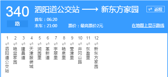 2017年天津最全公交,地铁线路大全,有了它想迷路都难!