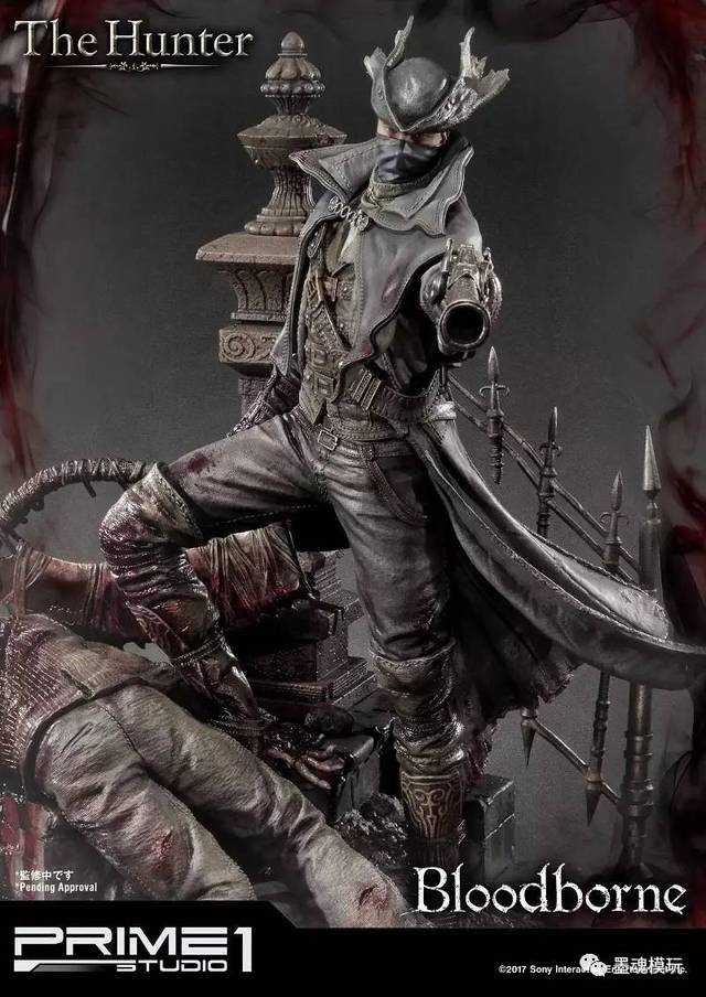 Prime 1 Studio 新品：1/4 32寸《血源Bloodborne》- the hunter/猎人_