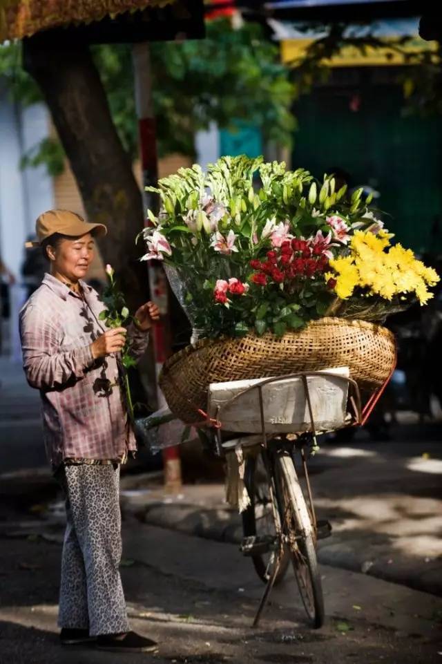 騎輛車子,去賣花!