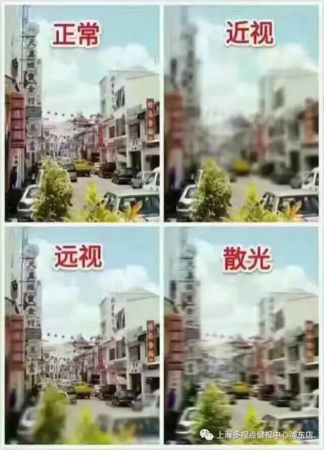 近视的世界图片