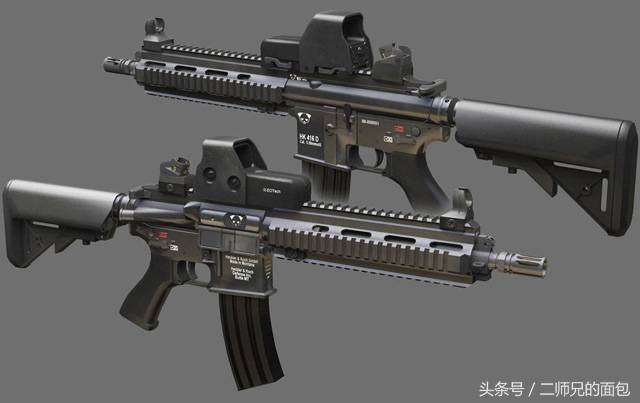 中国外贸HK416步枪图片