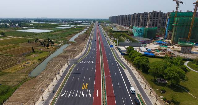 浦星公路改建工程今日通车 奉贤往来闵行更方便!