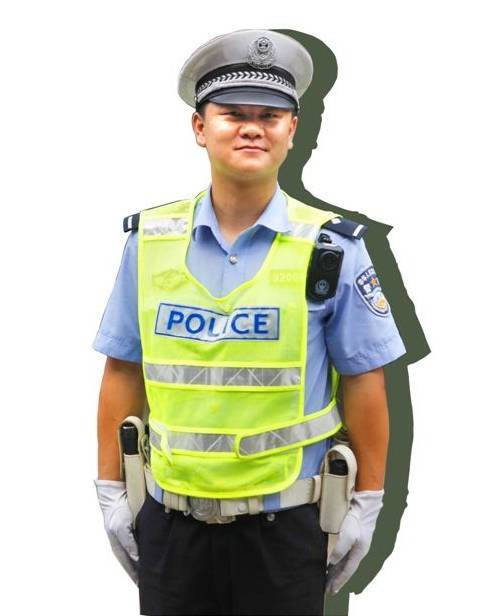广州交警制服图片