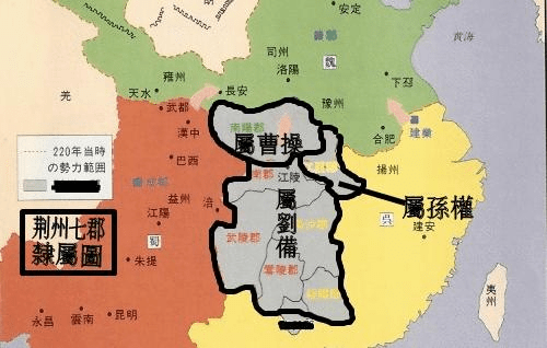 荆襄九郡地图荆州图片