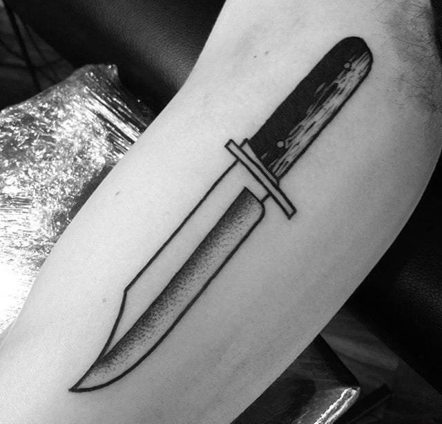 刀的素材,纹身 刺青微刊