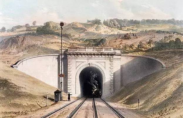 泰晤士河隧道图片