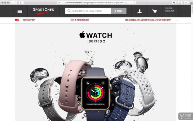 体育用品零售也卖Apple Watch？挺有趣_手机搜狐网