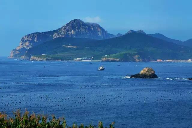 广鹿岛全景图片