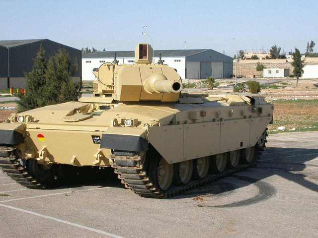中东猎鹰,驰骋沙漠的约旦无人炮塔坦克
