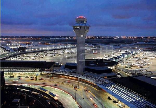 芝加哥机场航站楼图图片