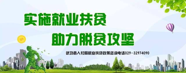 热点解答武功人这些就业扶贫政策你知道吗