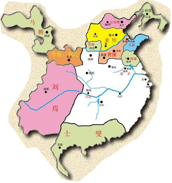 三国历史全面地图图片