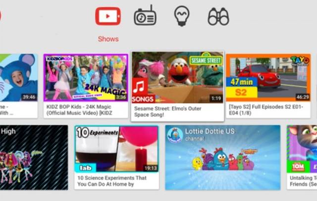 android tv版youtube kids正式發佈_手機搜狐網