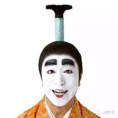 日本传统发髻 男图片