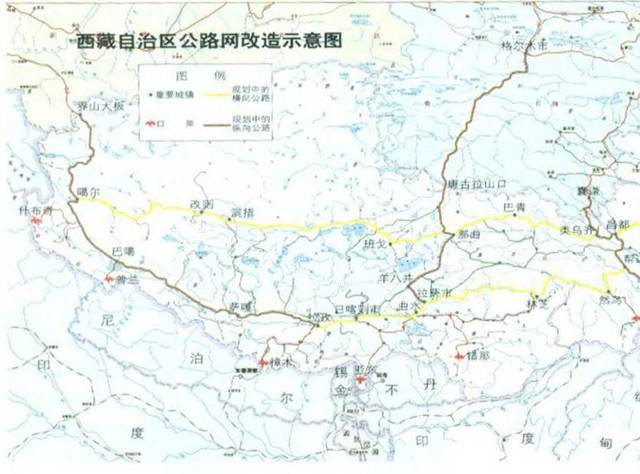 据了解,国道318线川藏公路南线是西藏公路网(1991～2020)规划"三纵,两