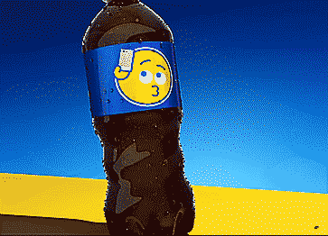 可乐瓶表情包图片