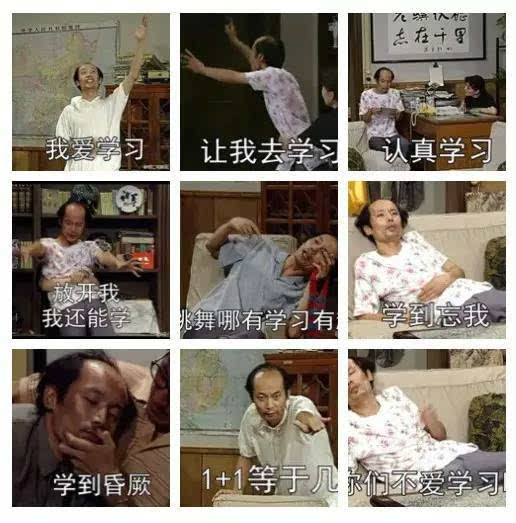 一言不合就学习!学到忘我!学到昏厥!