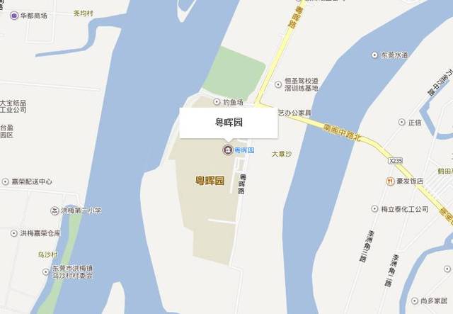 粤晖园景点地图图片