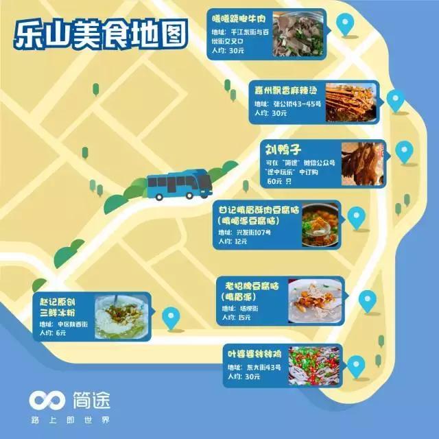 嘉州美食地图图片