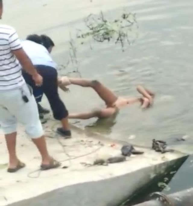 徐州沛县12岁男孩溺水身亡,打捞四个小时