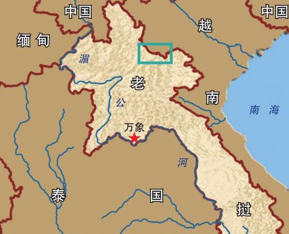 老挝磨丁经济特区位置图片