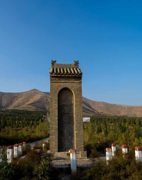 唐朝帝王陵墓图片