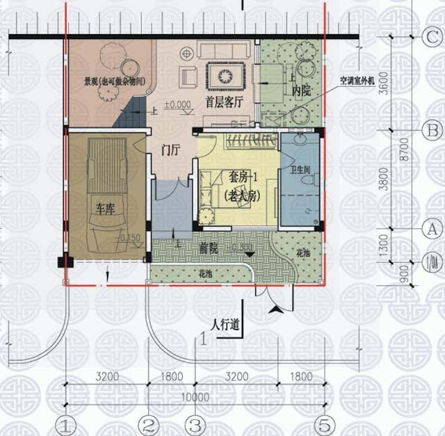 10x8.7米農村使用戶型自建房,可雙拼,可獨棟