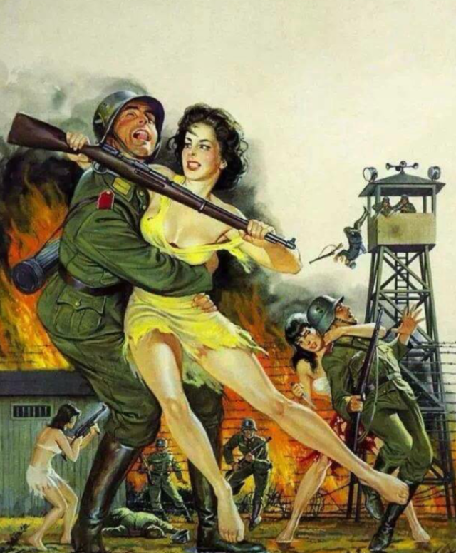 劲爆!二战时期的海报竟是美女诱惑系列