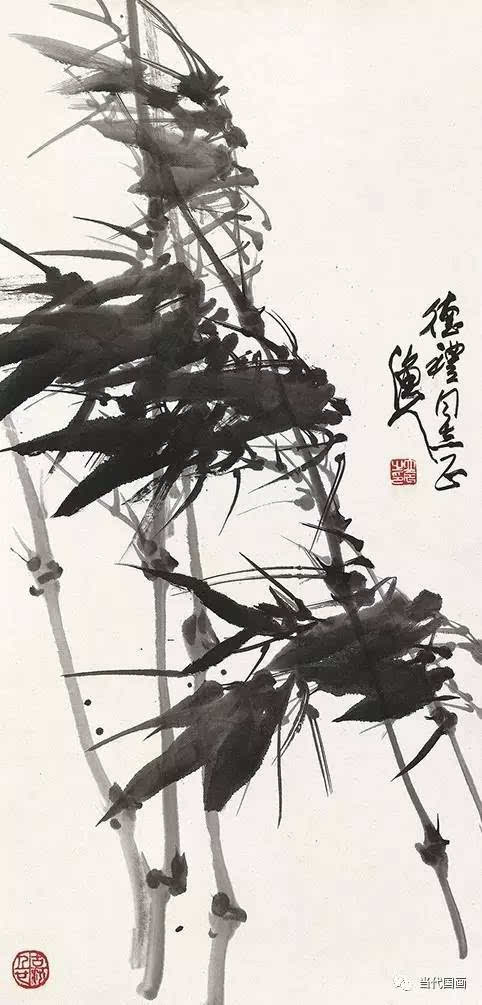 张立辰论中国画的即白当黑