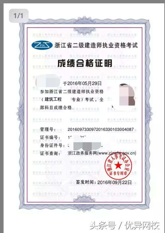 二级机电建造师证书图片