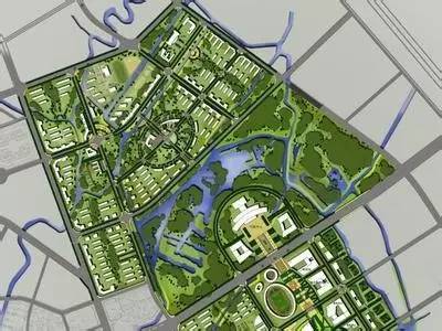 南面胜利路(规划),系鳌江平原水系九叠河湿地所在地,是未来城市的绿心