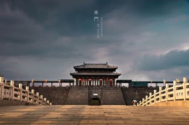 扬州老城墙图片