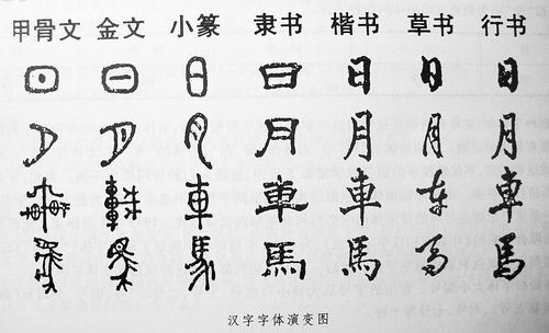 汉字演变的历史