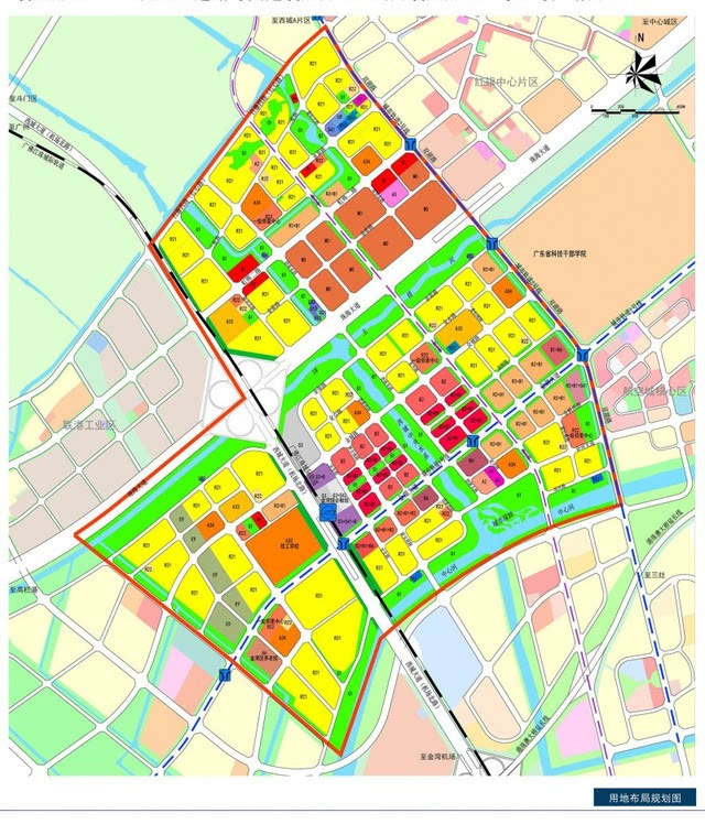 珠港新城总体规划图片