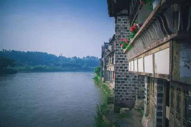 黄龙溪川江村图片