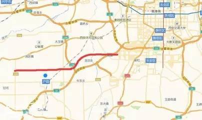 西户快速干道 二级公路网化工程户县段,西汉高速涝峪出口,户县出口