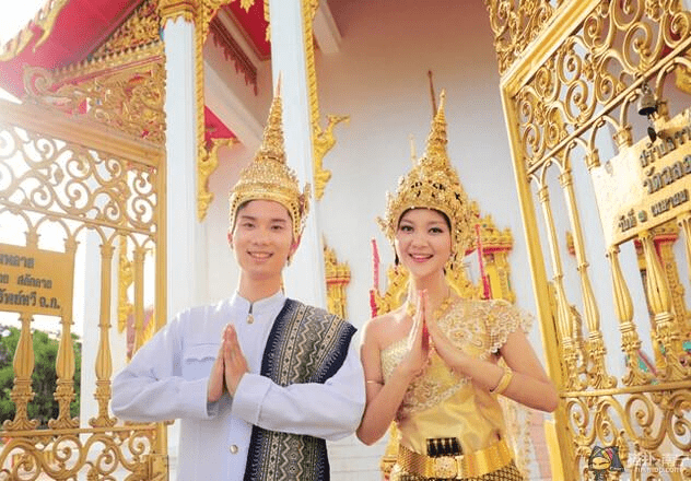 泰国合十礼图片