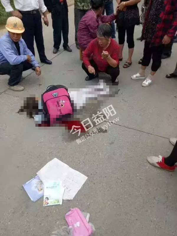 学生被撞身亡图片