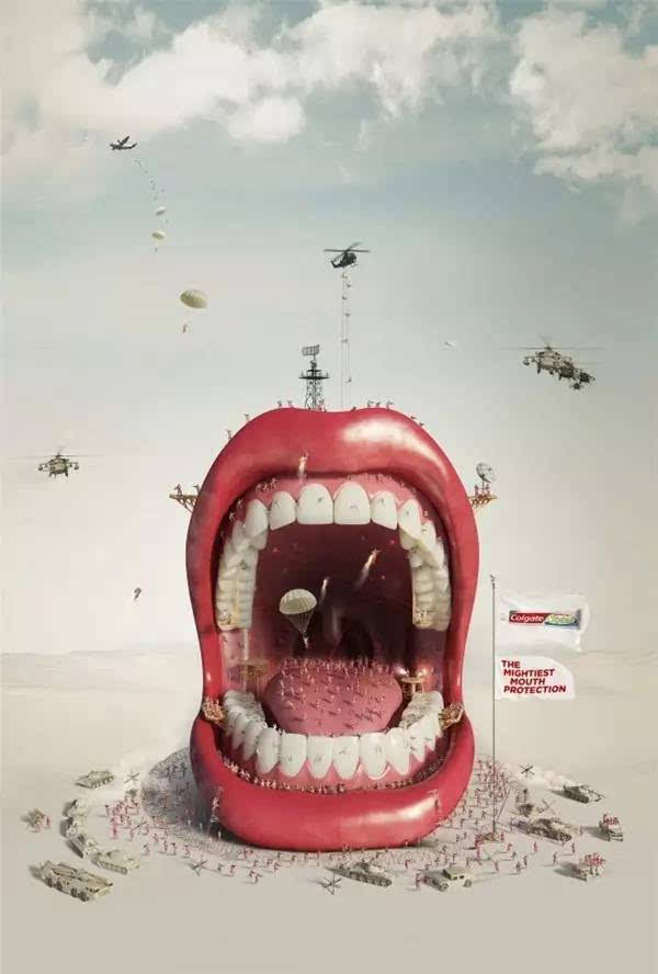牙膏广告创意剧情图片